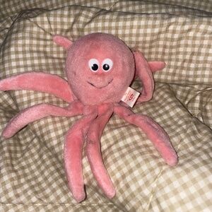VINTAGE RARE 1993 TY Beanie Baby ‘Inky The Octopus’ (NO TAG)